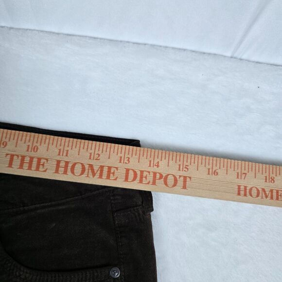 AG Goldschmied Legging Ankle Women’s Brown Stretch Corduroy Skinny Jeans Size 27 - Picture 10 of 11